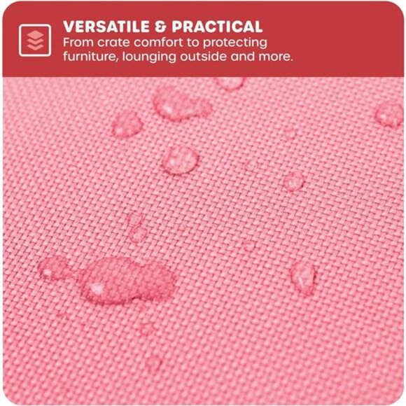 Pet Supply Dog Crate Pad, 20" x 15" - Waterproof, Ripstop Nylon Dog Crate Mat - Picture 3 of 7